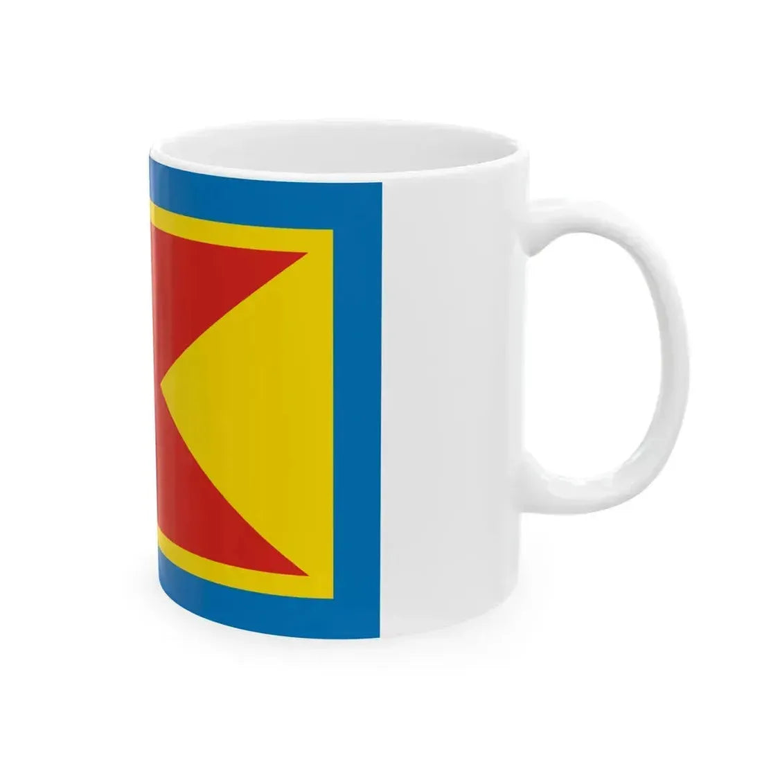 Flag of Frombork Poland - White Coffee Mug - Go Mug Yourself