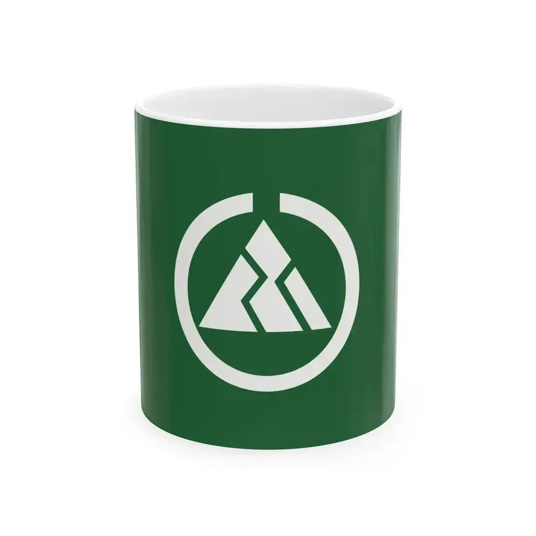 Flag of Fuji Saga 1957-2005 (Japan) White Coffee Mug 11oz - Go Mug Yourself