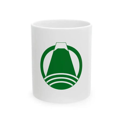 Flag of Fuji Shizuoka (Japan) White Coffee Mug 11oz - Go Mug Yourself