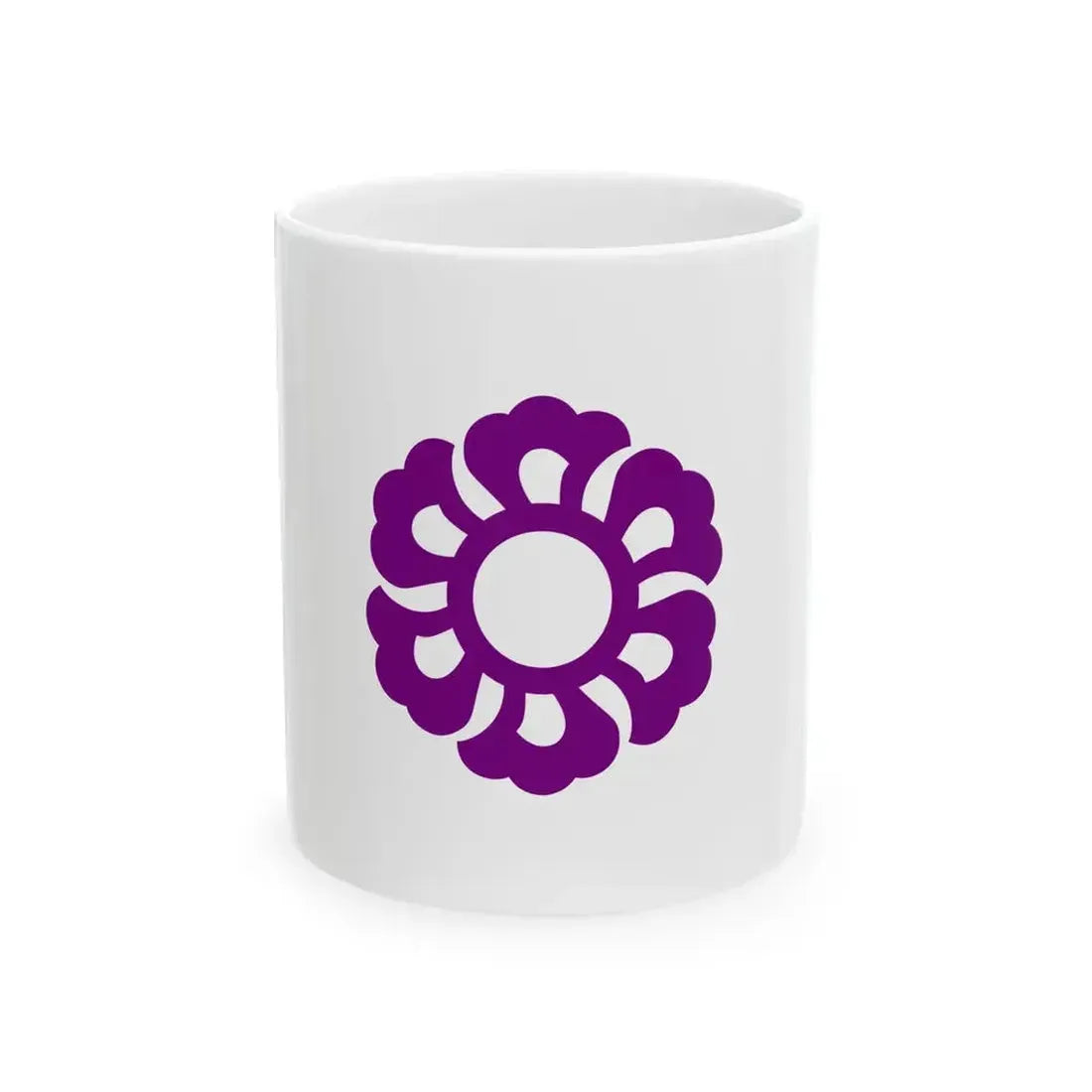 Flag of Fujieda Shizuoka (Japan) White Coffee Mug 11oz - Go Mug Yourself