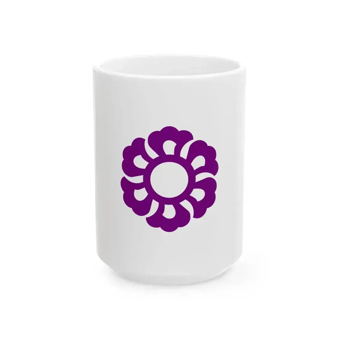 Flag of Fujieda Shizuoka (Japan) White Coffee Mug 15oz - Go Mug Yourself