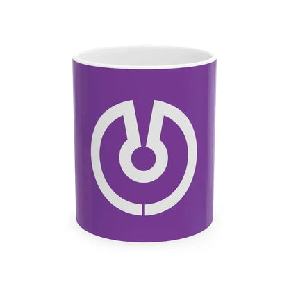 Flag of Fujiidera Osaka (Japan) White Coffee Mug 11oz - Go Mug Yourself