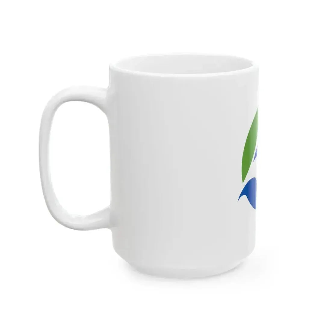Flag of Fujikawa Yamanashi (Japan) White Coffee Mug - Go Mug Yourself