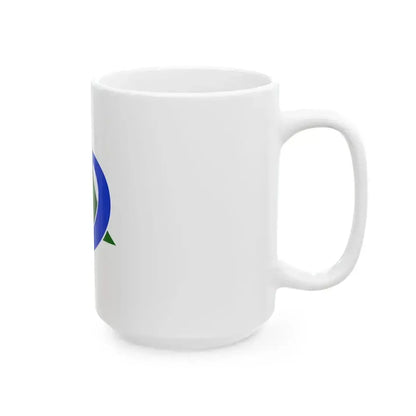 Flag of Fujikawaguchiko Yamanashi (Japan) White Coffee Mug - Go Mug Yourself
