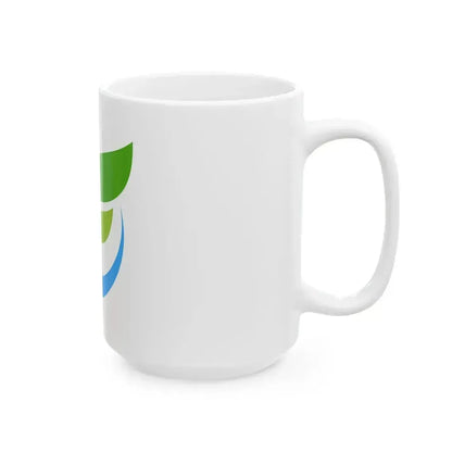 Flag of Fujimino Saitama (Japan) White Coffee Mug - Go Mug Yourself