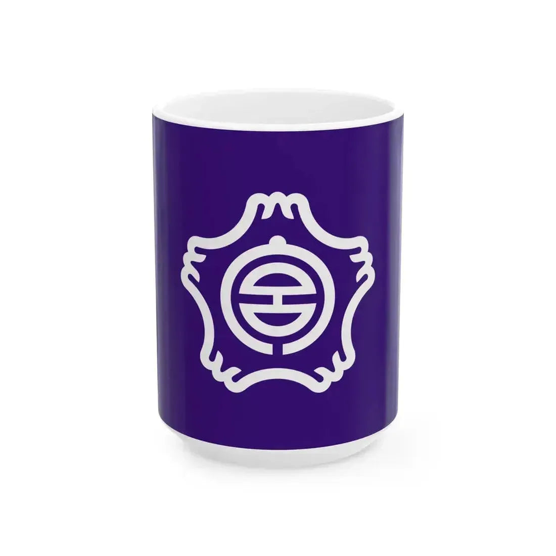 Flag of Fujinomiya Shizuoka (Japan) White Coffee Mug 15oz - Go Mug Yourself