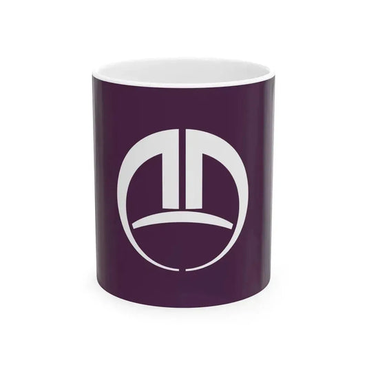 Flag of Fujioka Gunma (Japan) White Coffee Mug 11oz - Go Mug Yourself