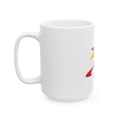Flag of Fujisaki Aomori (Japan) White Coffee Mug - Go Mug Yourself