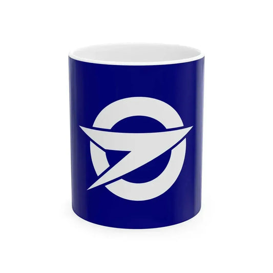 Flag of Fujisato Akita (Japan) White Coffee Mug 11oz - Go Mug Yourself