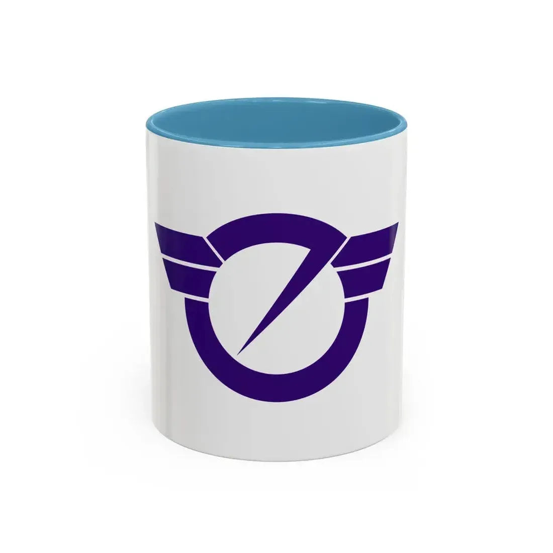 Flag of Fujisawa Kanagawa Japan - Accent Coffee Mug 11oz Light Blue - Go Mug Yourself