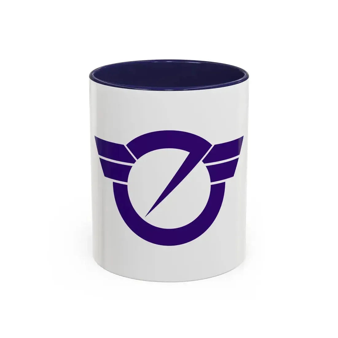 Flag of Fujisawa Kanagawa Japan - Accent Coffee Mug 11oz Navy - Go Mug Yourself