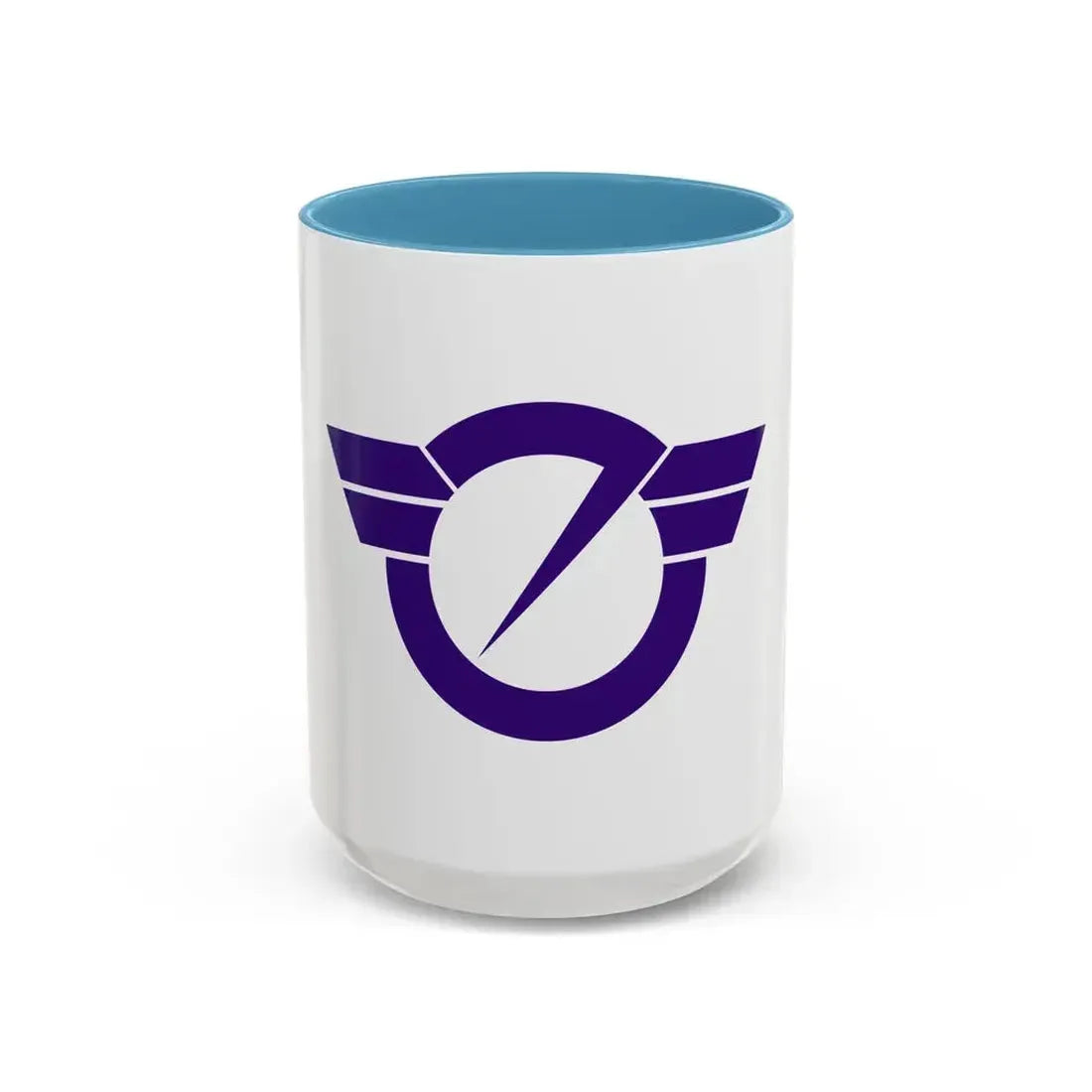 Flag of Fujisawa Kanagawa Japan - Accent Coffee Mug 15oz Light Blue - Go Mug Yourself