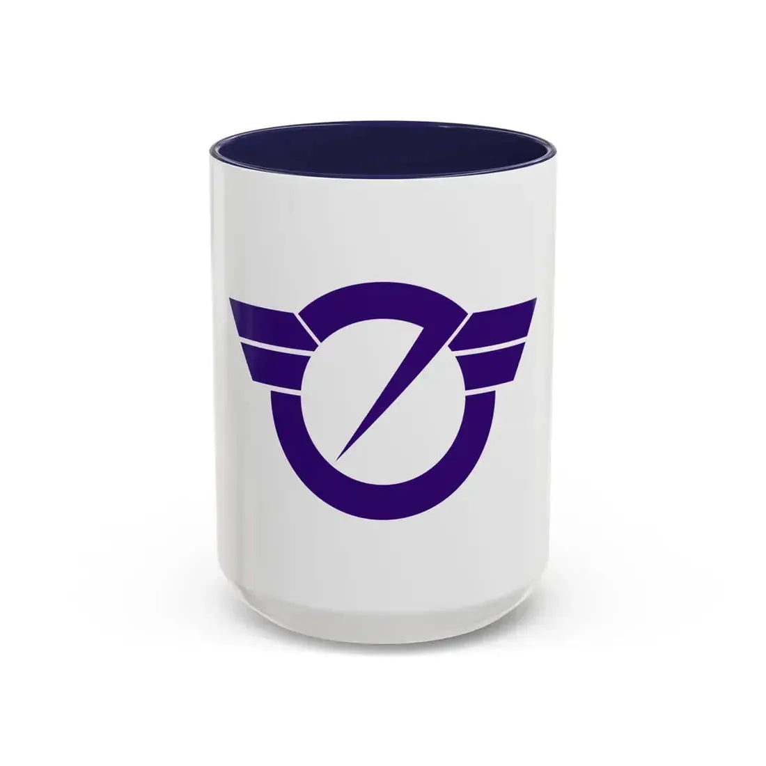 Flag of Fujisawa Kanagawa Japan - Accent Coffee Mug 15oz Navy - Go Mug Yourself