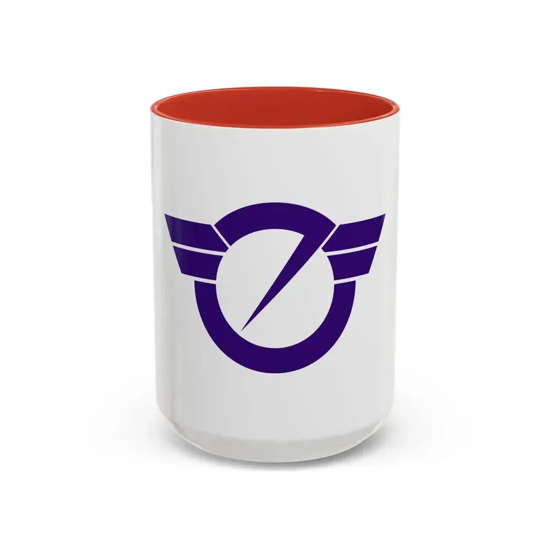 Flag of Fujisawa Kanagawa Japan - Accent Coffee Mug 15oz Red - Go Mug Yourself