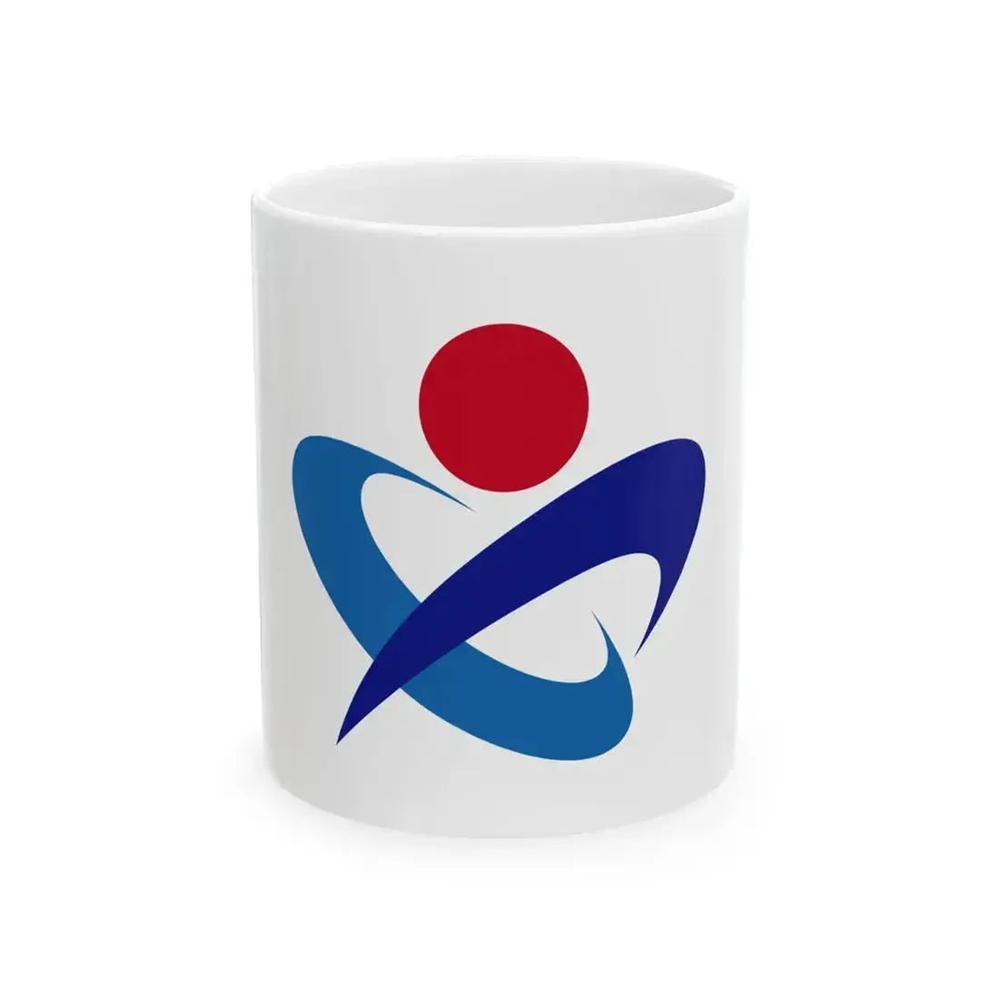 Flag of Fukaya Saitama (Japan) White Coffee Mug 11oz - Go Mug Yourself