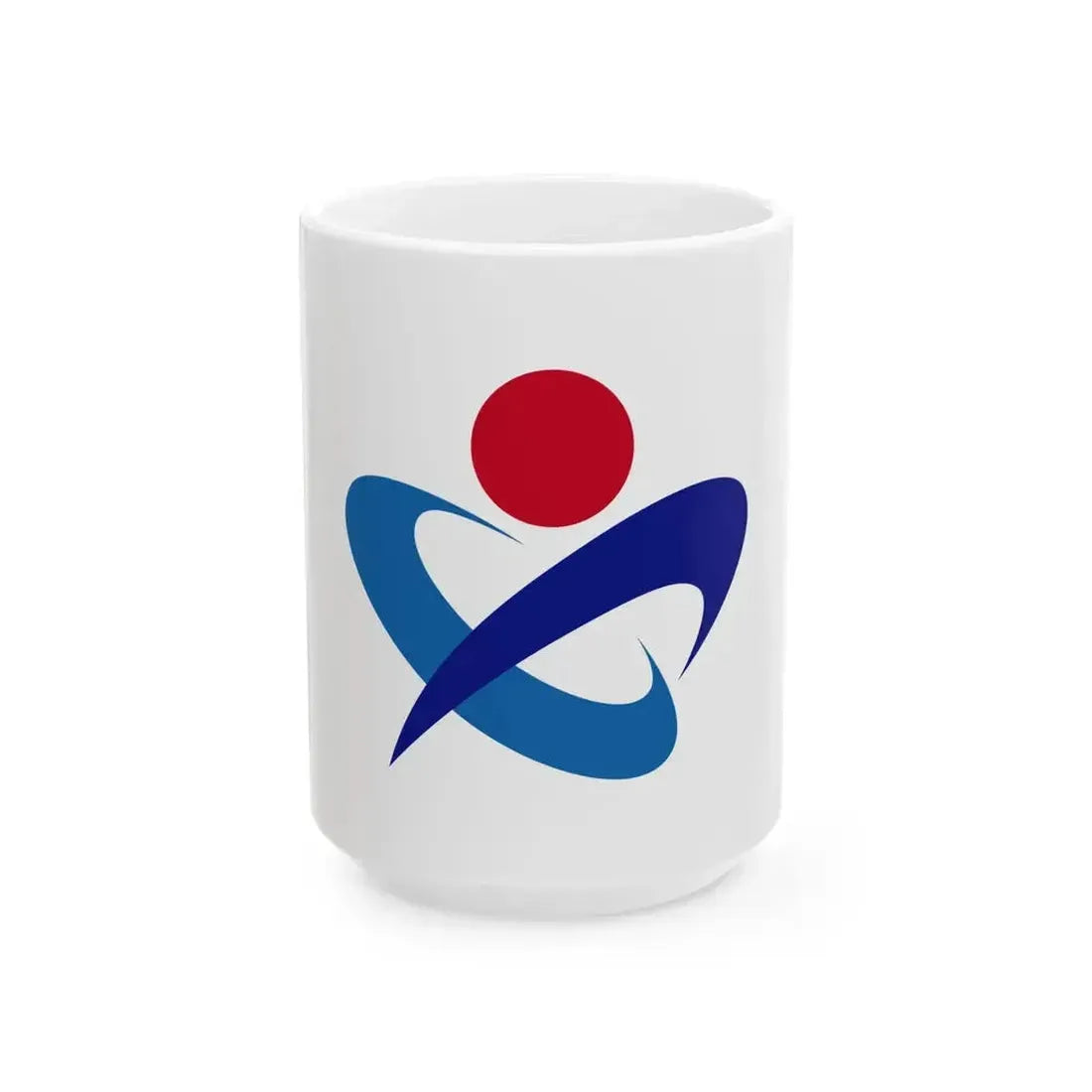 Flag of Fukaya Saitama (Japan) White Coffee Mug 15oz - Go Mug Yourself