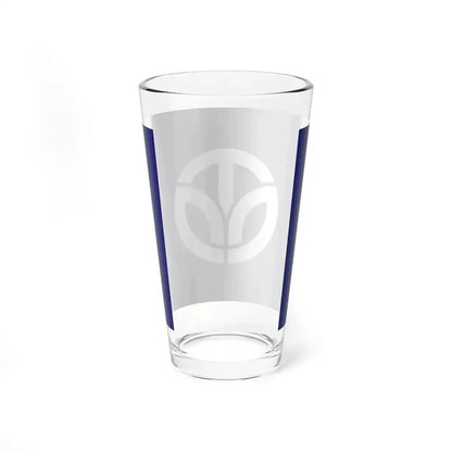 Flag of Fukui Prefecture Japan - Pint Glass 16oz - Go Mug Yourself