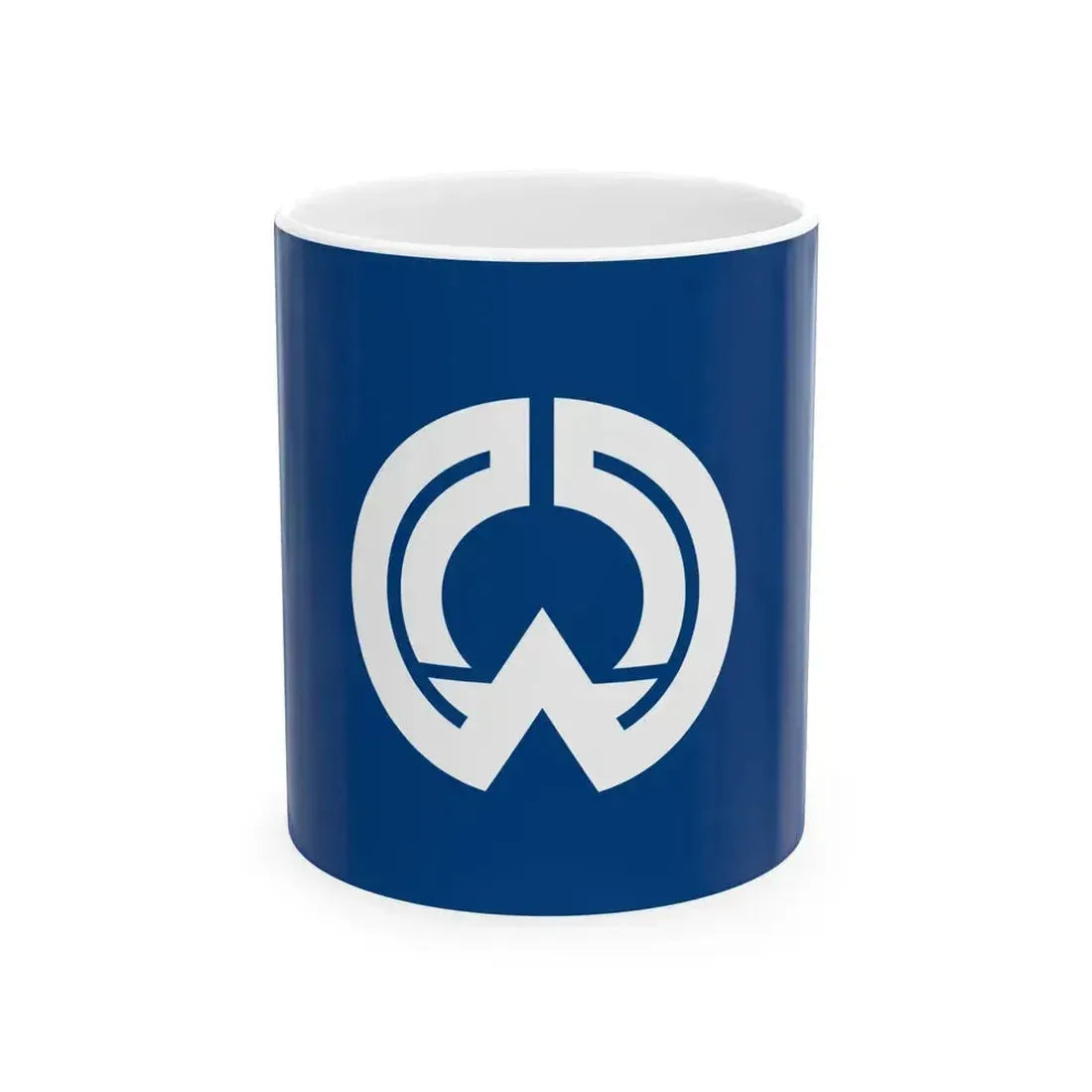 Flag of Fukumitsu Toyama 1955-2004 (Japan) White Coffee Mug 11oz - Go Mug Yourself