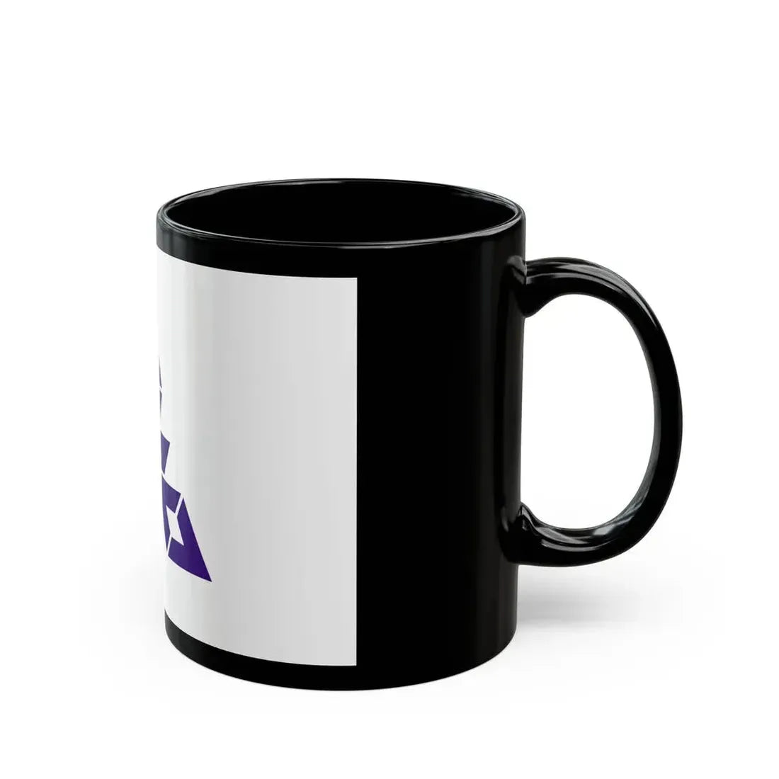 Flag of Fukuoka City Japan - Black Coffee Mug - Go Mug Yourself