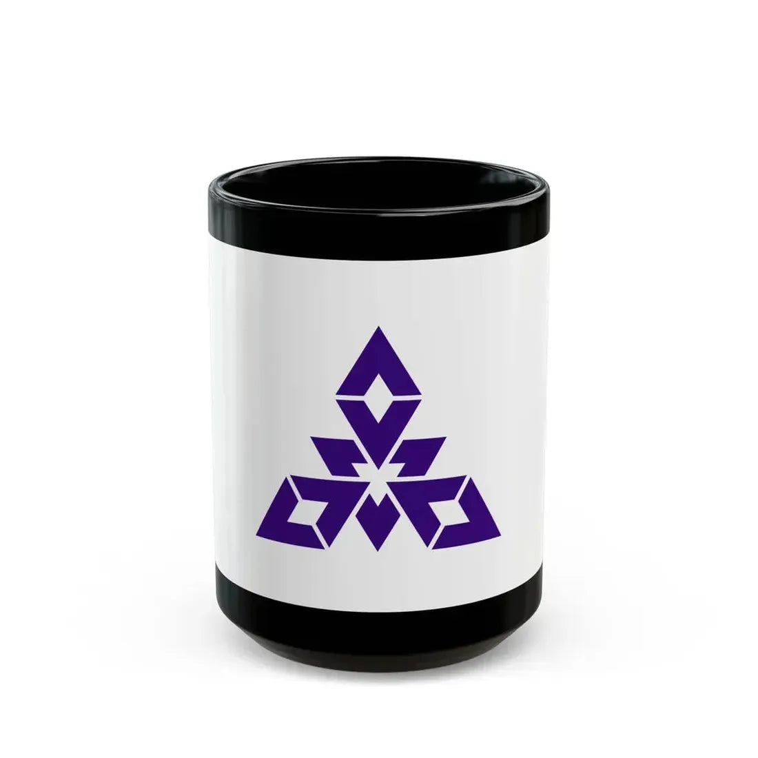 Flag of Fukuoka City Japan - Black Coffee Mug - Go Mug Yourself