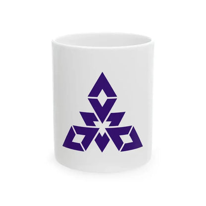 Flag of Fukuoka Fukuoka (Japan) White Coffee Mug 11oz - Go Mug Yourself