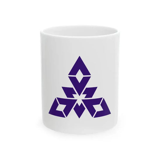 Flag of Fukuoka Fukuoka (Japan) White Coffee Mug 11oz - Go Mug Yourself