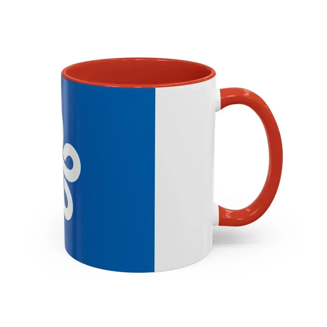 Flag of Fukuoka Prefecture Japan - Accent Coffee Mug - Go Mug Yourself