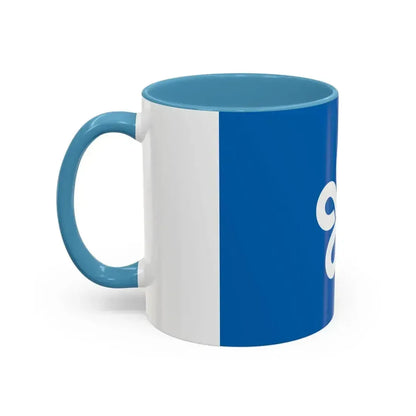 Flag of Fukuoka Prefecture Japan - Accent Coffee Mug - Go Mug Yourself