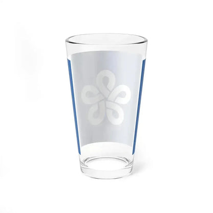 Flag of Fukuoka Prefecture Japan - Pint Glass 16oz - Go Mug Yourself