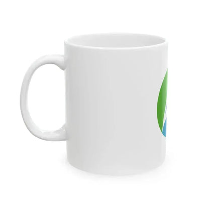 Flag of Fukuroi Shizuoka (Japan) White Coffee Mug - Go Mug Yourself