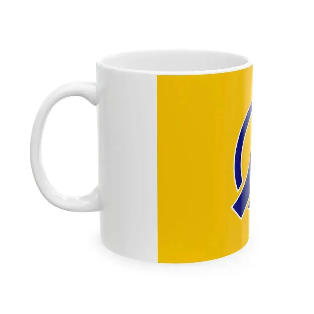 Flag of Fukushima Hokkaido (Japan) White Coffee Mug - Go Mug Yourself