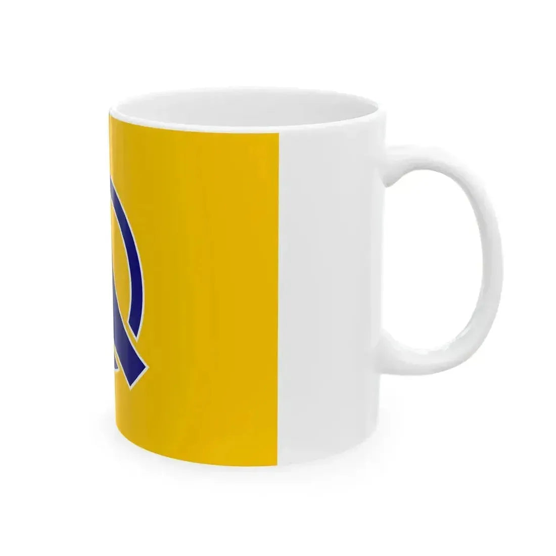 Flag of Fukushima Hokkaido (Japan) White Coffee Mug - Go Mug Yourself