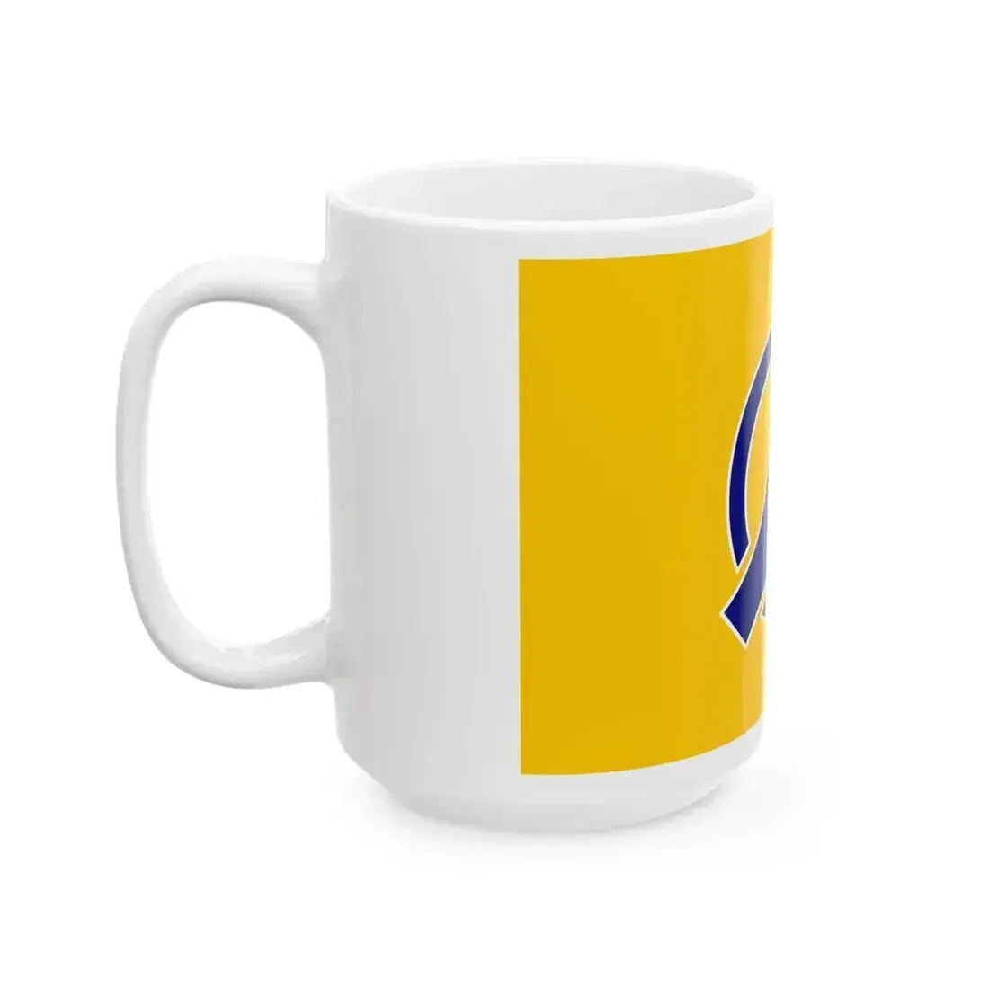 Flag of Fukushima Hokkaido (Japan) White Coffee Mug - Go Mug Yourself