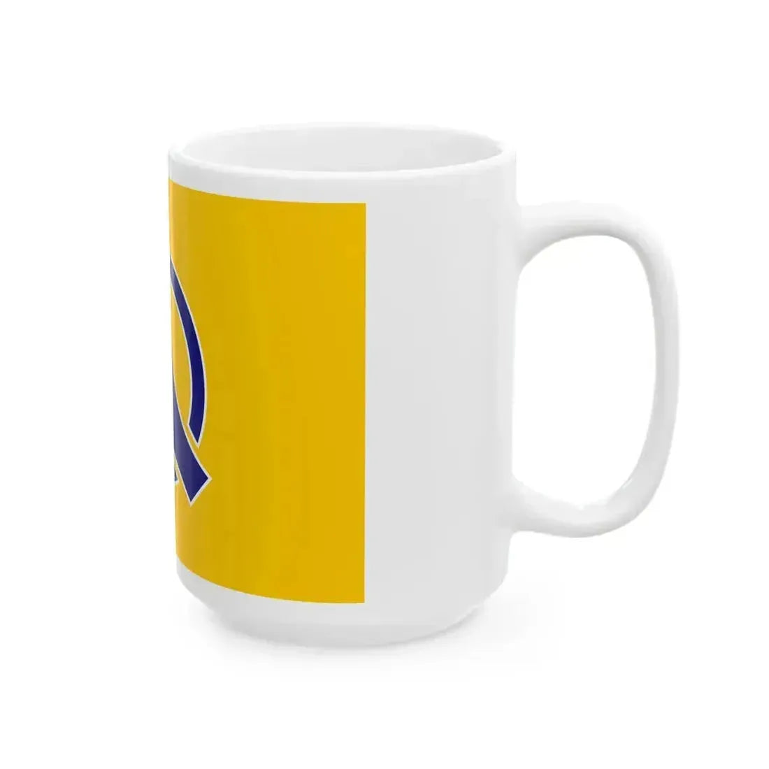Flag of Fukushima Hokkaido (Japan) White Coffee Mug - Go Mug Yourself