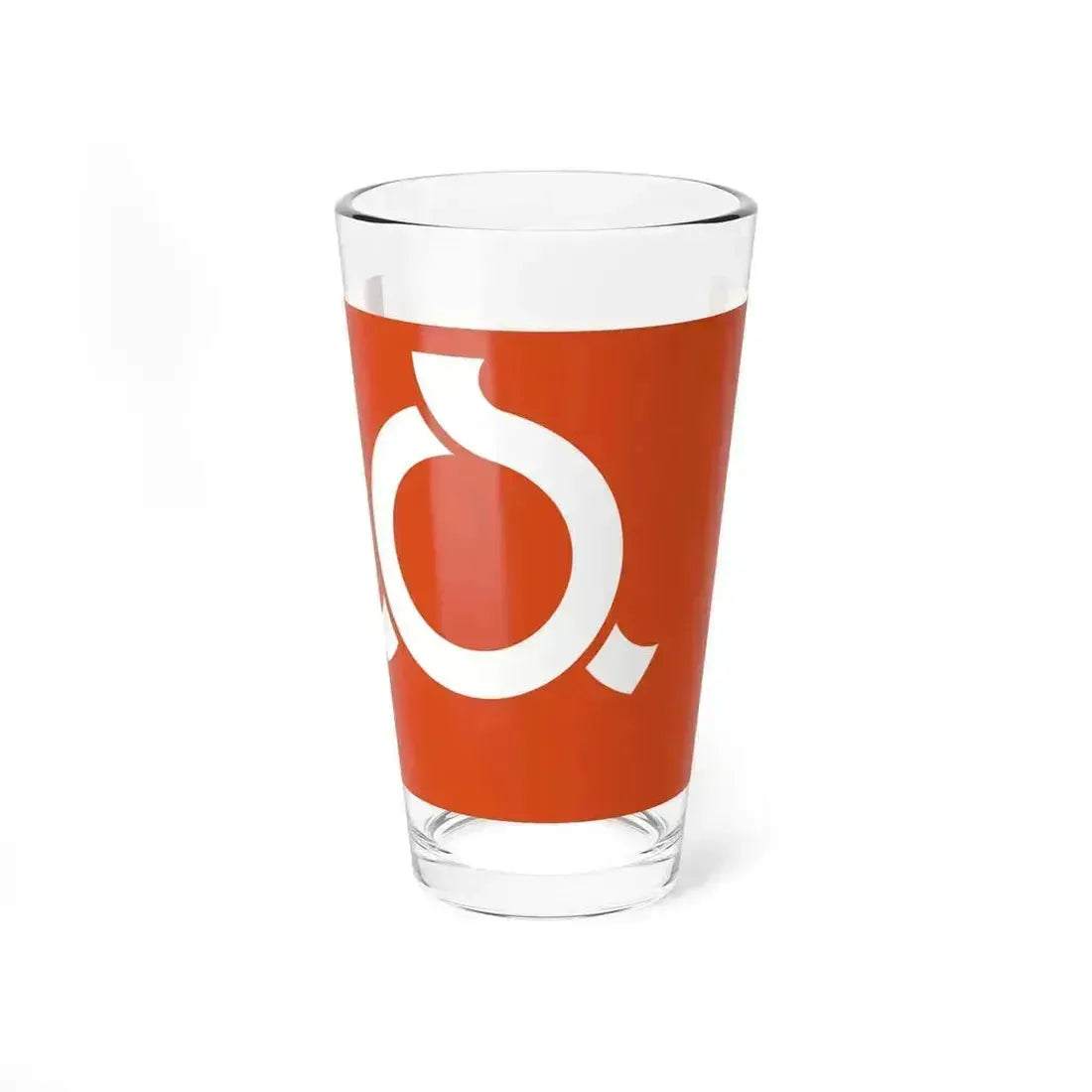 Flag of Fukushima Prefecture Japan - Pint Glass 16oz 16oz - Go Mug Yourself