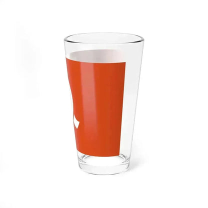 Flag of Fukushima Prefecture Japan - Pint Glass 16oz - Go Mug Yourself