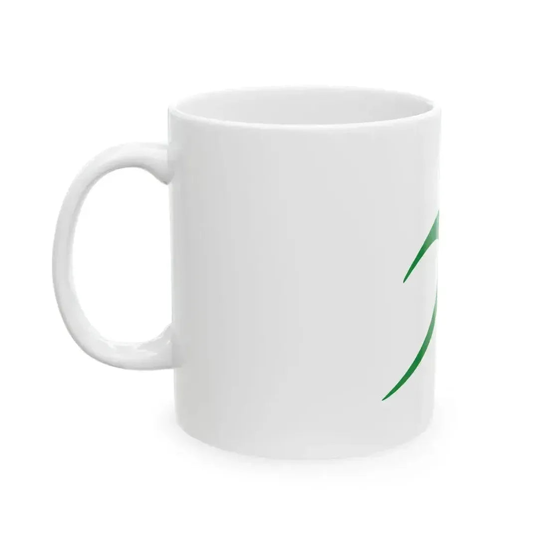 Flag of Fukutsu Fukuoka (Japan) White Coffee Mug - Go Mug Yourself