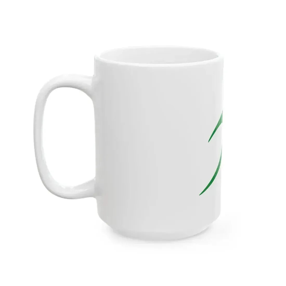 Flag of Fukutsu Fukuoka (Japan) White Coffee Mug - Go Mug Yourself