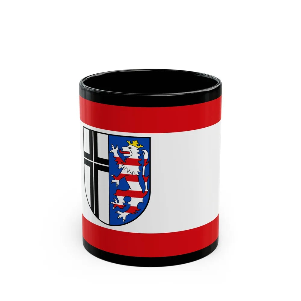 Flag of Fulda Germany - Black Coffee Mug-11oz-Go Mug Yourself