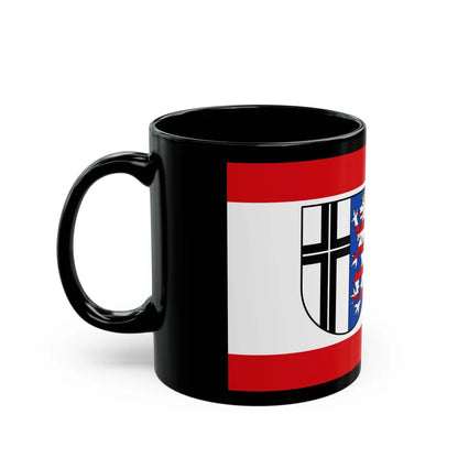 Flag of Fulda Germany - Black Coffee Mug-Go Mug Yourself