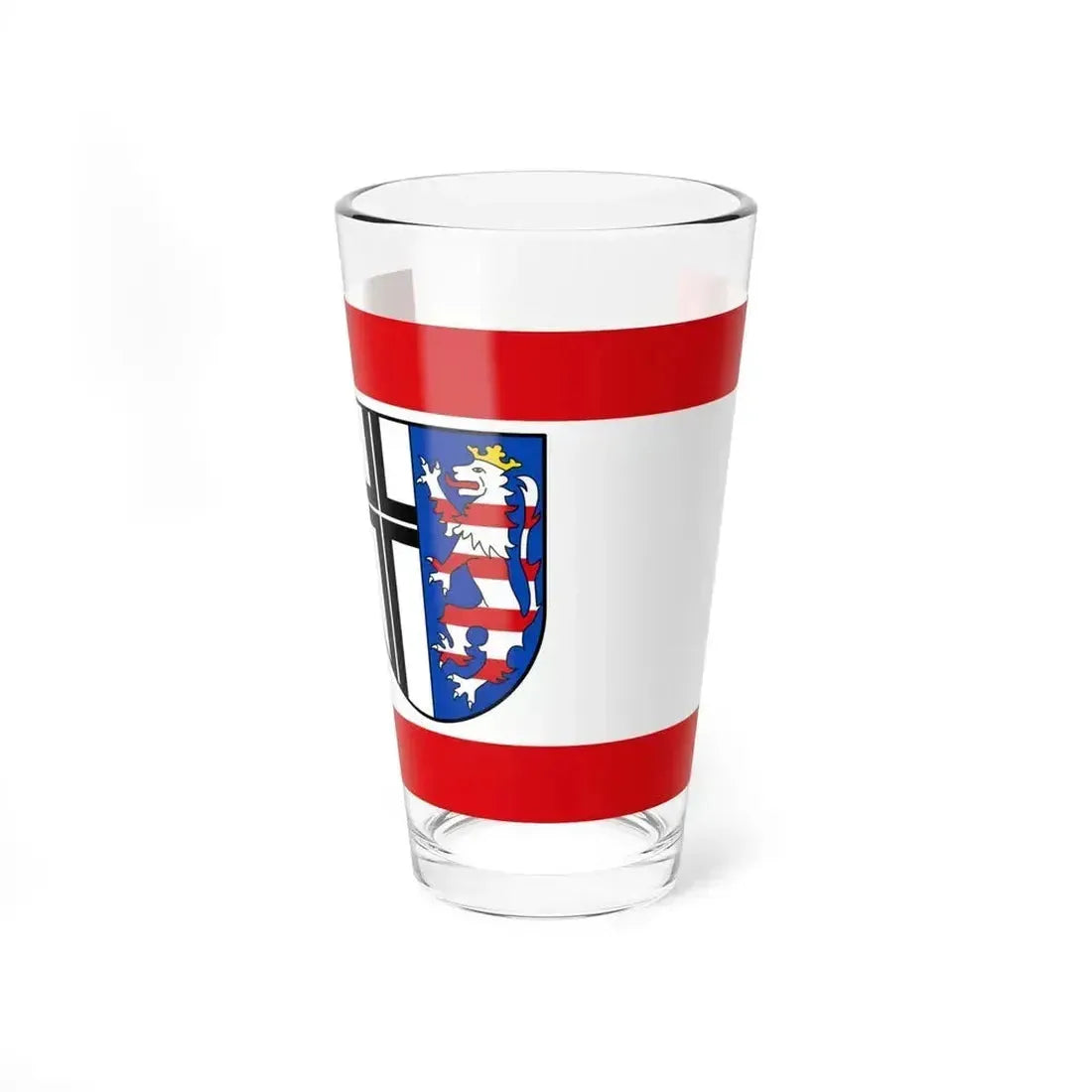 Flag of Fulda Germany - Pint Glass 16oz 16oz - Go Mug Yourself