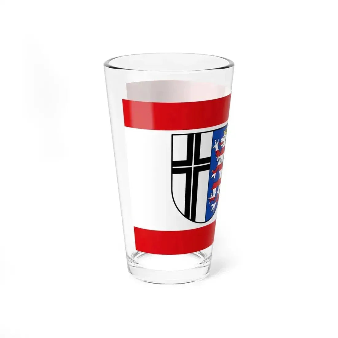 Flag of Fulda Germany - Pint Glass 16oz - Go Mug Yourself