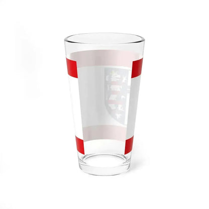 Flag of Fulda Germany - Pint Glass 16oz - Go Mug Yourself