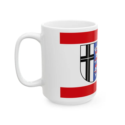 Flag of Fulda Germany - White Coffee Mug-Go Mug Yourself