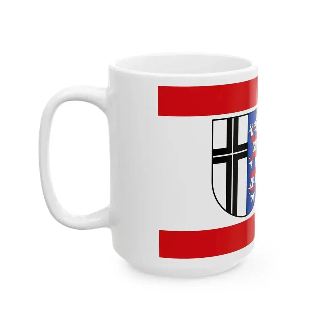 Flag of Fulda Germany - White Coffee Mug - Go Mug Yourself