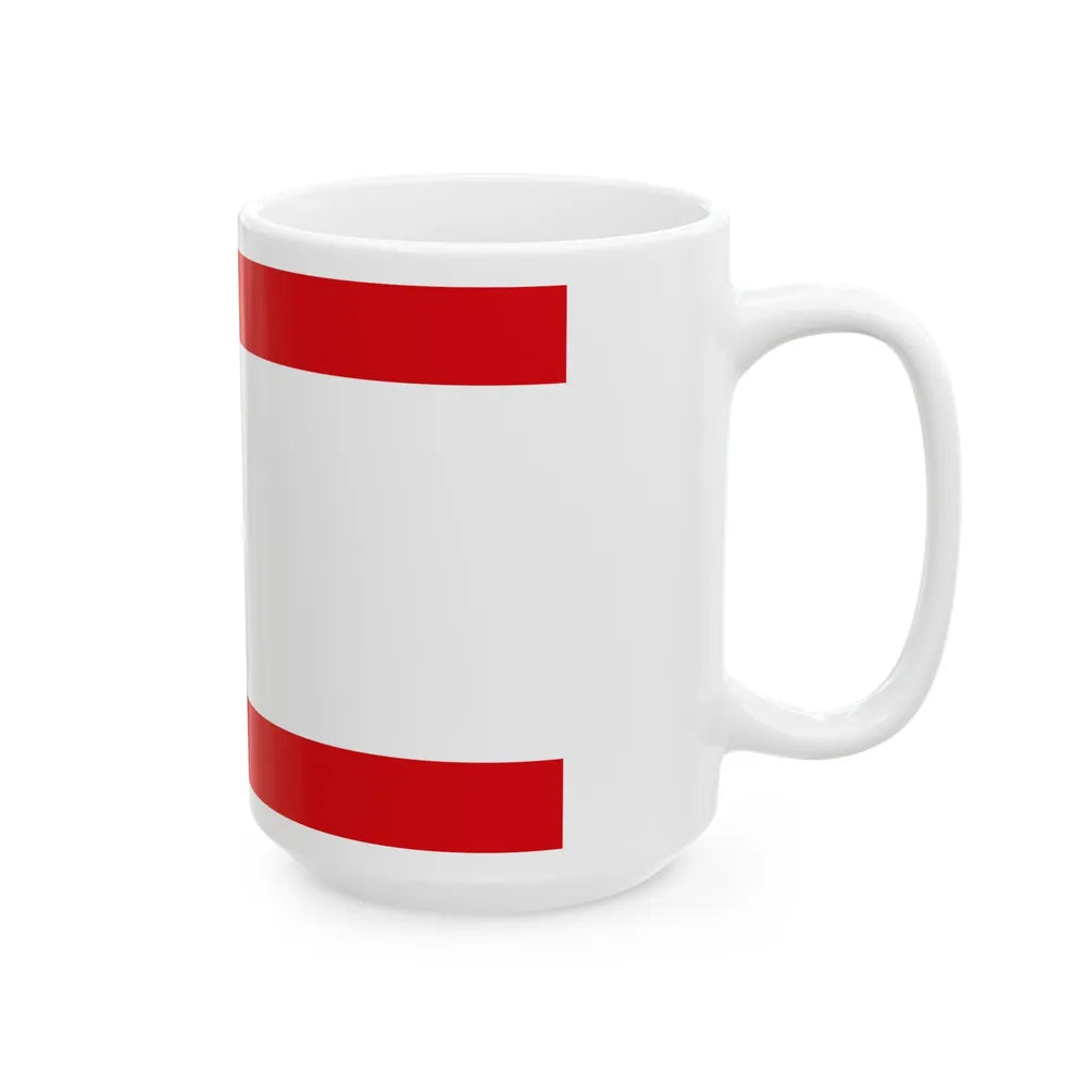 Flag of Fulda Germany - White Coffee Mug-Go Mug Yourself