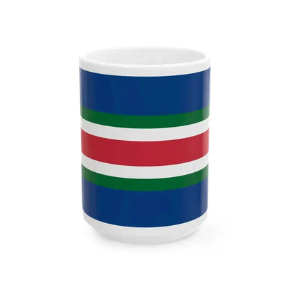 Flag of Fulophaza (Hungary) White Coffee Mug 15oz - Go Mug Yourself
