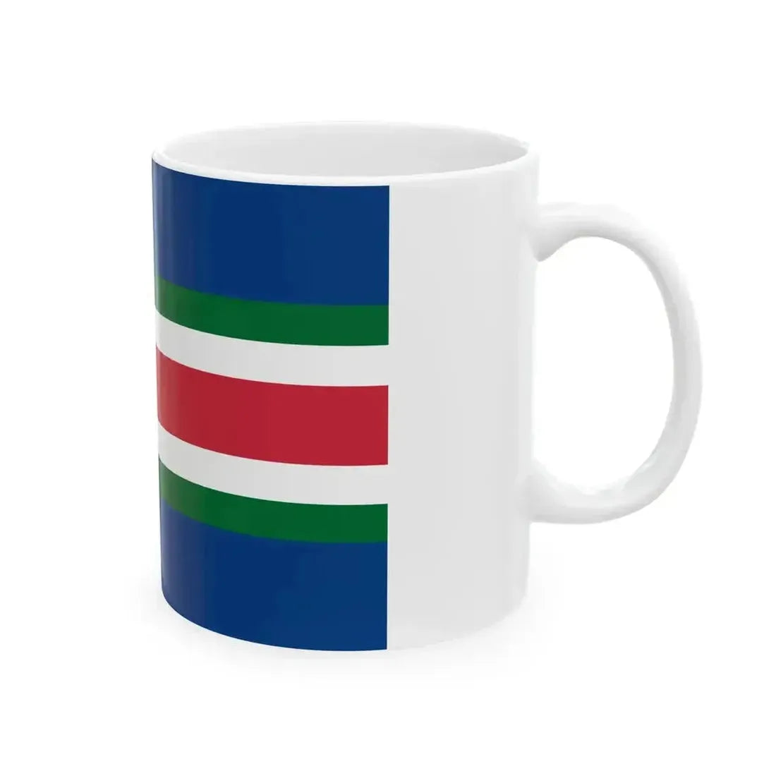 Flag of Fulophaza (Hungary) White Coffee Mug - Go Mug Yourself