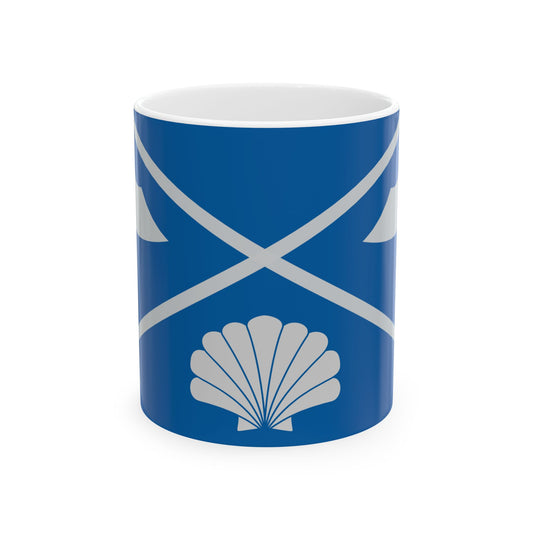 Flag of Fulopjakab (Hungary) White Coffee Mug-11oz-Go Mug Yourself