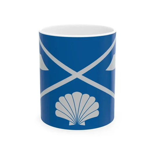 Flag of Fulopjakab (Hungary) White Coffee Mug 11oz - Go Mug Yourself